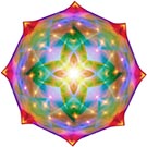 "Quasar Gayatri Mandala" T-Shirt